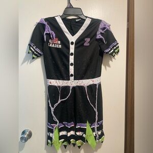 Cheerleader zombie girls costume